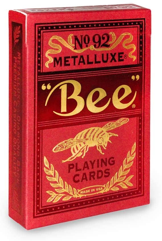 Bee MetalLuxe Playing Cards