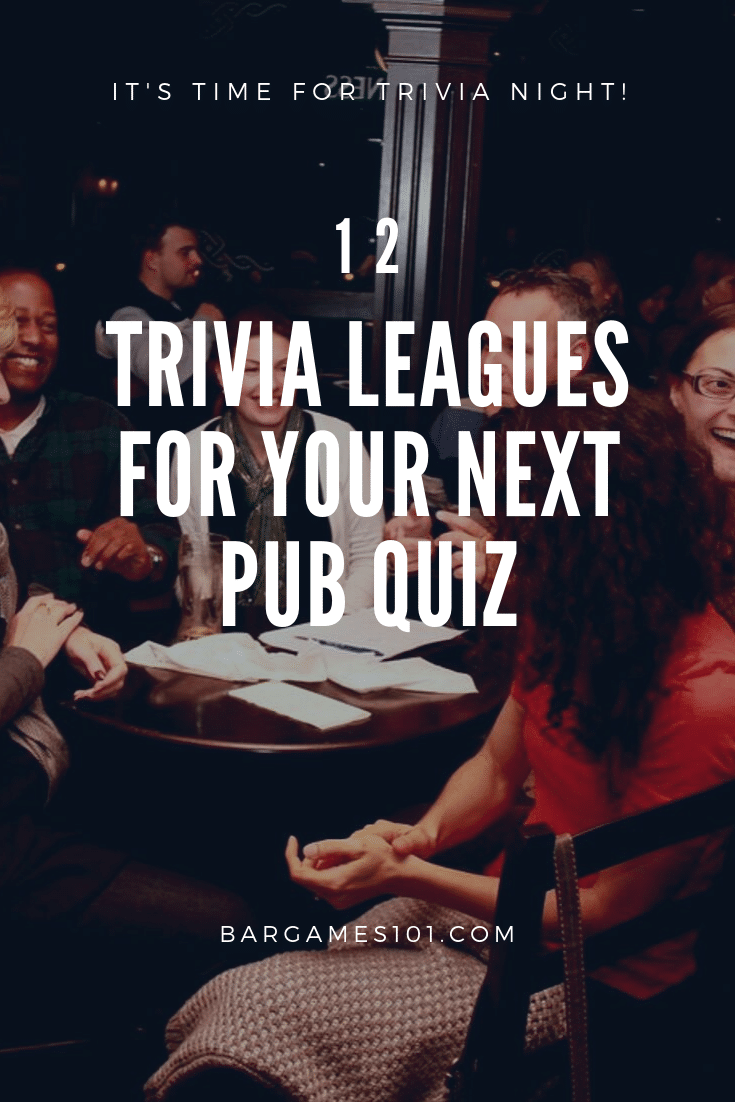 it's time for trivia night!