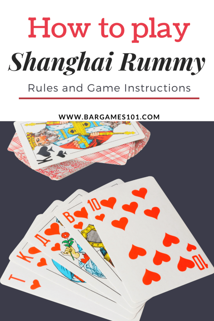 Printable Shanghai Card Game Score Sheet