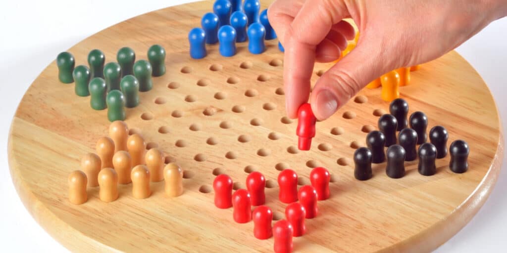 chinese checkers 2 players