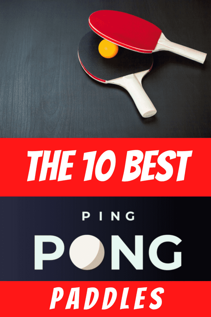 10 Best Ping Pong Paddles for the Pros | Bar Games 101