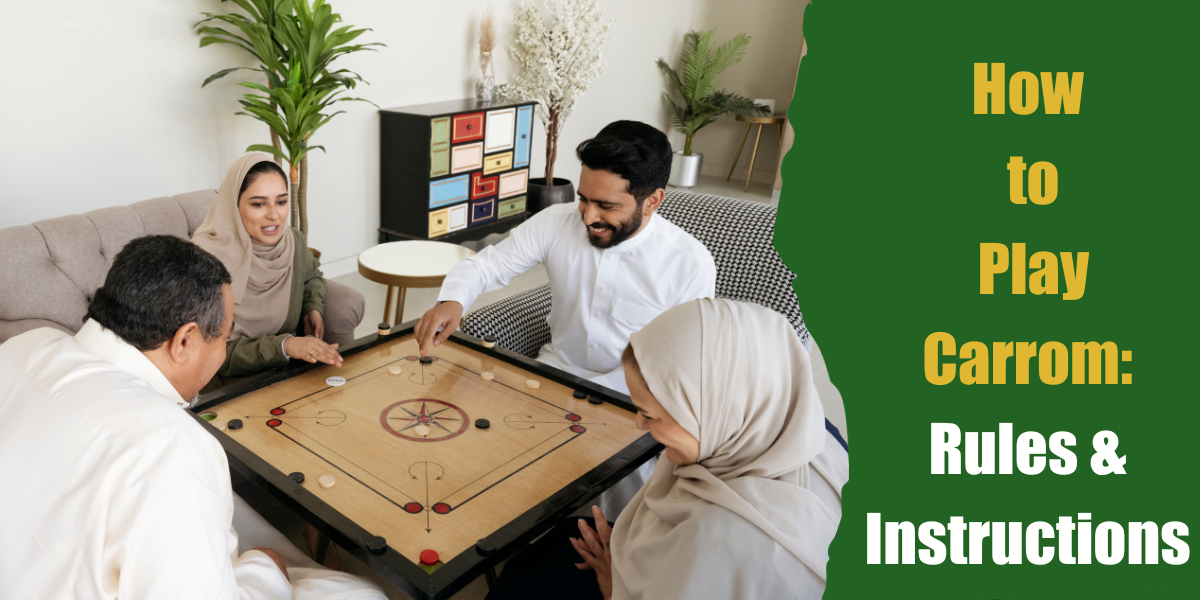 How To Play Carrom Rules And Instructions Bar Games 101