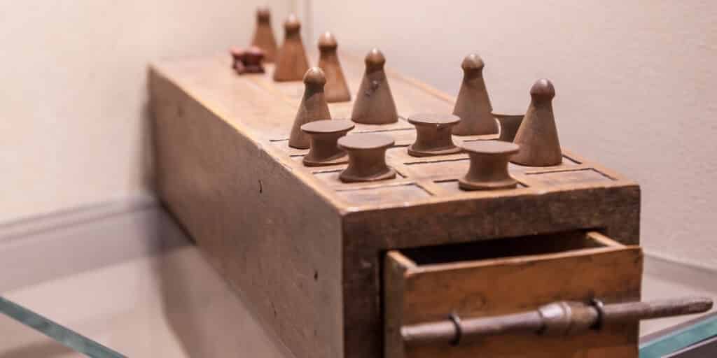 Ancient Egyptian Senet Game