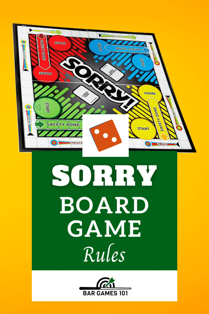 Sorry Game Rules & Strategies and How to Play Bar Games 101
