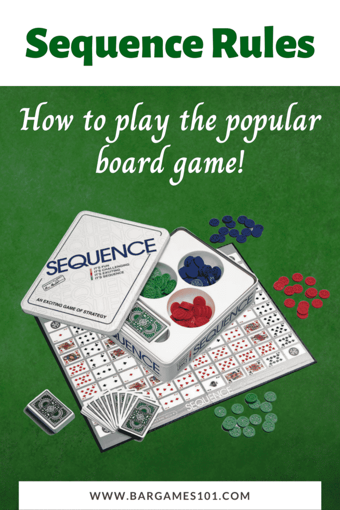 sequence card game rules