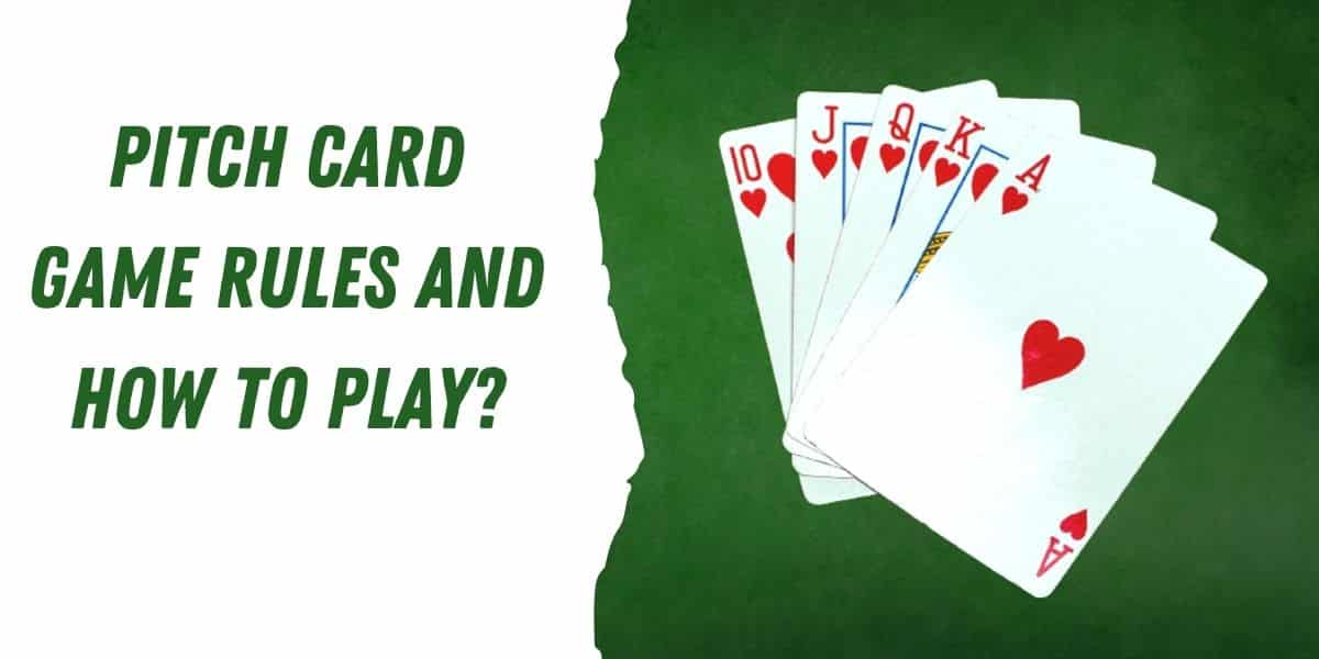 Pitch Card Game Rules and How to Play? Bar Games 101