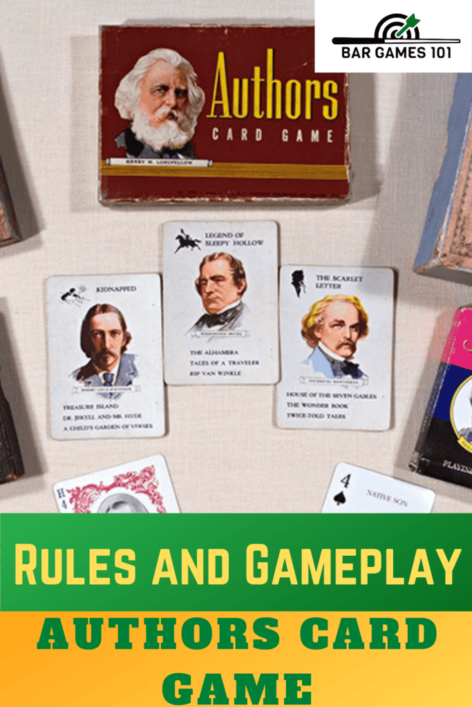 Rules and Gameplay Authors Card Game