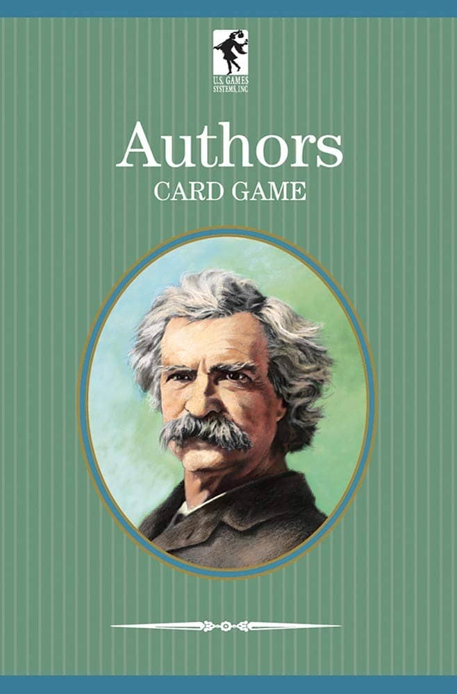What is the Authors card game