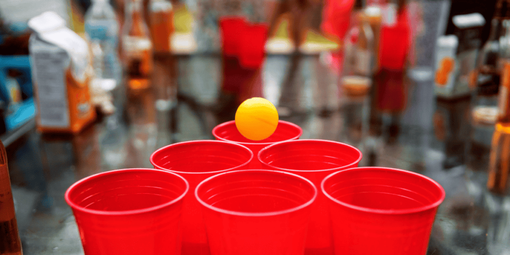 What is The Flip Cup Drinking Game