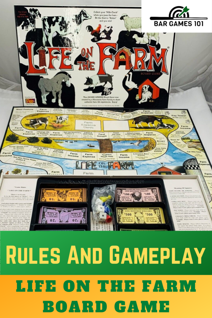 How to Play Life on The Farm Board Game